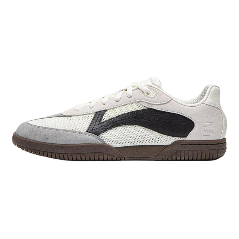 Li-Ning Mens Low Top Casual Shoes White Black AZGW305-1 43