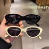 Fashion Sunglasses Unique Oval Sun Glasses Women Goggle Shades Mirror Colorful Y2K Vintage Korean Fashion Trend Jewelry