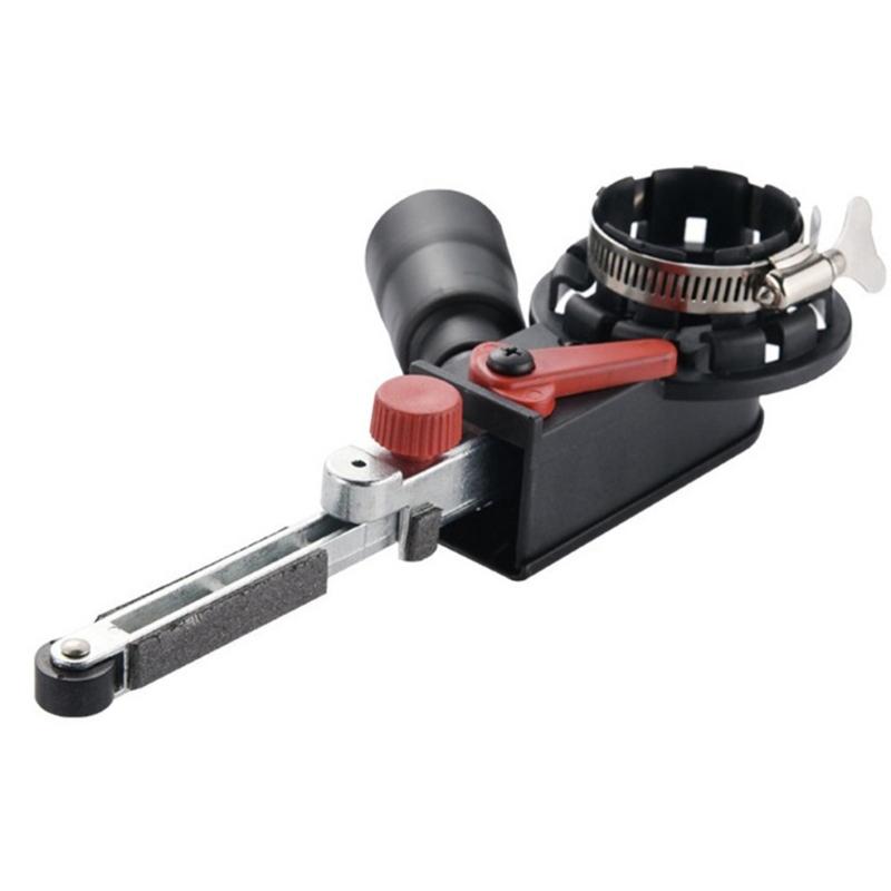 6 Speed Adjustable Cordless Belt Sander 300W Motor and Stainless Steel Construction Ideal for Confined Areas