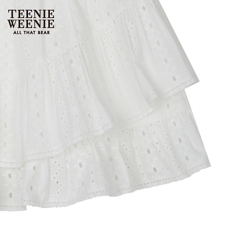 Teenie Weenie Women's Bear Letter A-Line Short Skirt