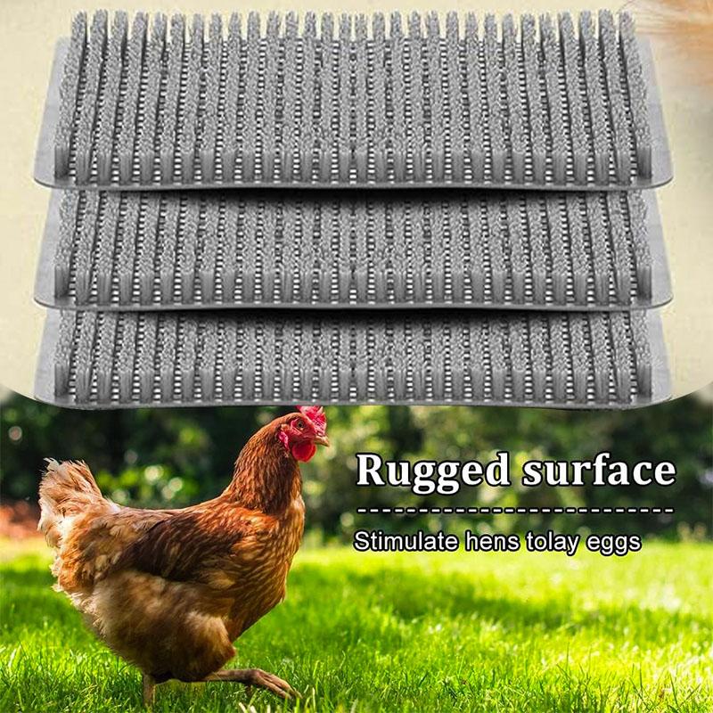 Chicken Nesting Box Pads (6 PACK) | Washable Plastic Nesting Box Liners | Chicken Bedding, Nesting Pads, Chicken Laying Boxes