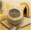 Breathable Cat Head Cover: Anti-Licking, Anti-Scratching, Anti-Eating, Clear Vision Mask