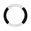 Autumn and winter car steering wheel cover, simple splicing steering wheel cover, plush, comfortable, warm, antifreeze steering