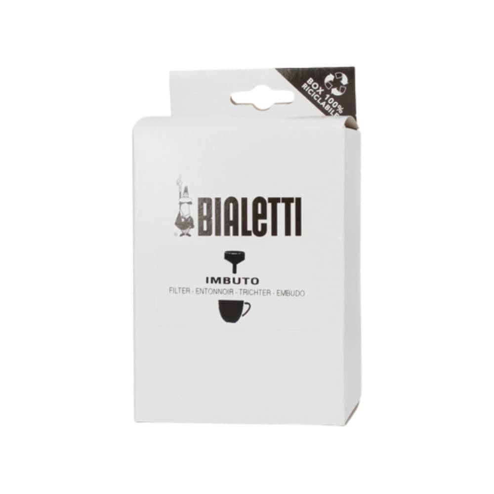 Bialetti Espresso Maker Replacement Funnel for Moka Express (12 Cups), 0800137, Approx. 8.2 X 8.2 X 11.8 Cm