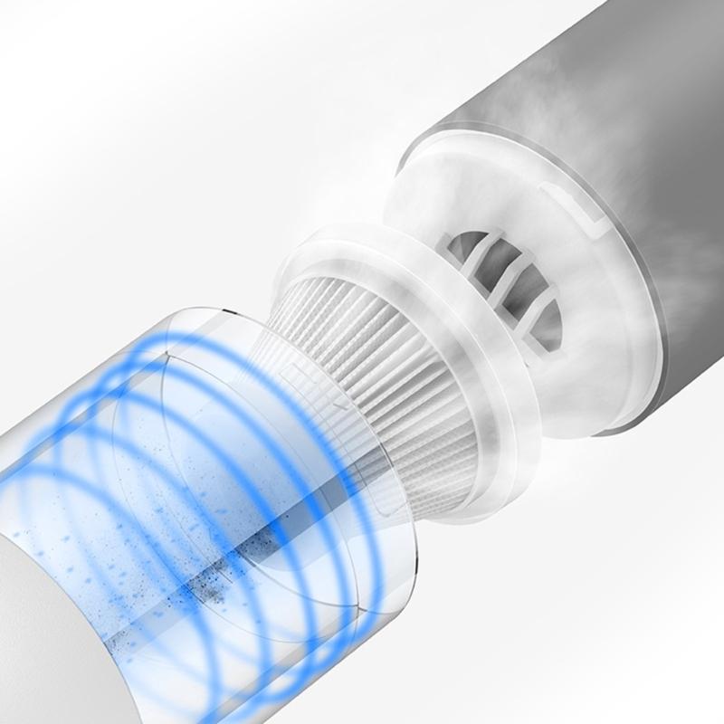 20000PA 120W Cordless Mini Car Vacuum Cleaner USB Rechargable Portable Household Dual-Use Rechargeable Wet & Dry Cleaner