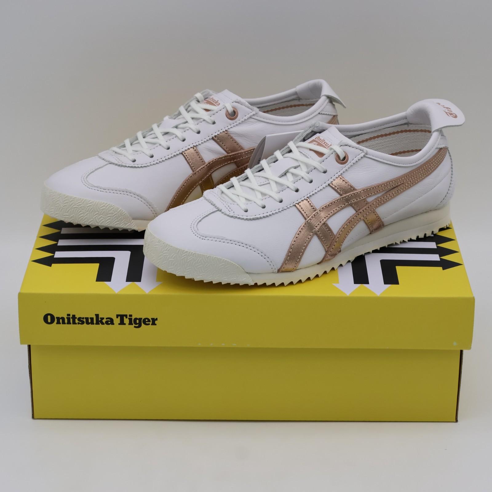 1183A872-106 Onitsuka Tiger Mexico 66 SD Белый Розовое Золото (Мужской) 10