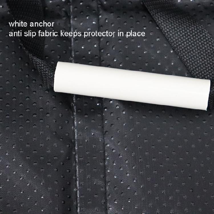 Thick Padded Car Seat Covers Waterproof Oxford Materials Nonslip Backing With Storage Pockets Protection For Child Seat