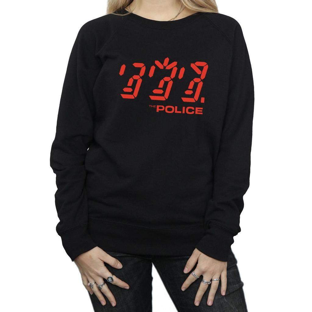 The Police Womens/Ladies Ghost Icon Sweatshirt