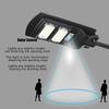 120W/240W/360W 7000K LED Solar Panel Street Light with Remote Control Radar PIR Motion Sensor Wall Area Security Lamp