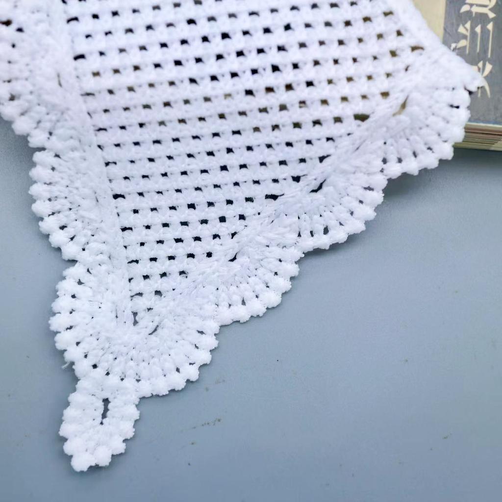 Milk Silk Collar Water-Soluble Lace, Corsage False Collar Lace Embroidery Women'S Clothing Accessories