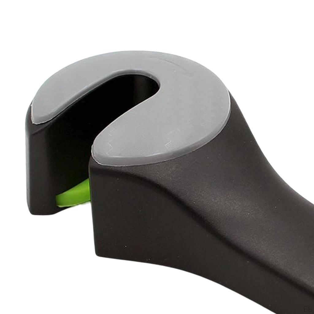 2 in 1 Car Headrest Hidden Hook Gadget Phone Holder Bracket, Interior Accessories Foldble Storage