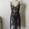 The New Sexy Lace Sling Nightdress Sexy Hollow-out Camisole Pajamas Hollow Out Nightdress for Women