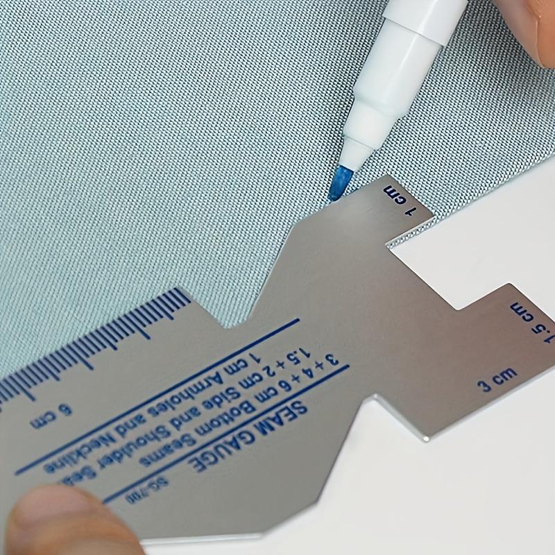 1 Stück Nähmaß, Quiltlineal, Messwerkzeug für Bastel- und Schneiderarbeiten