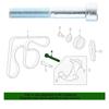 Belt Tensioner Mount Bolt Screw Automotive Accessories 90001-R1A-A00 90001R1AA00 Tensioner Pulley Bolt