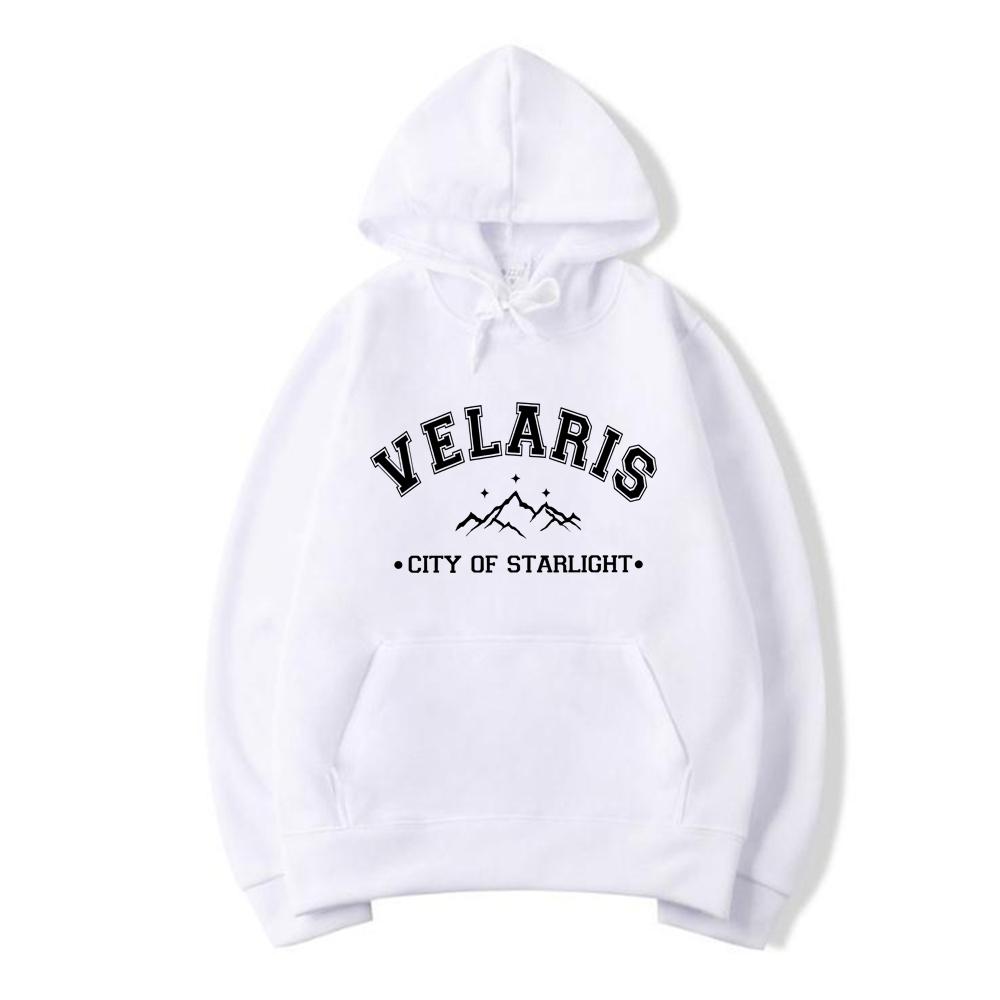 Velaris Město hvězd Mikina SJM Mikiny s kapucí Mikina Noční dvůr Dámské grafické mikiny Knižní dárek