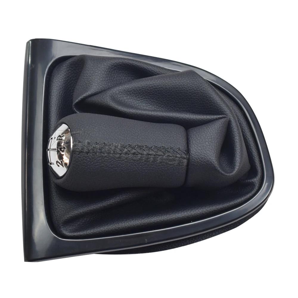 5 Speed Car Shift Gear Knob with Lever Gaitor Boot Cover For Renault Clio 4 IV 2012-2020 Accessories