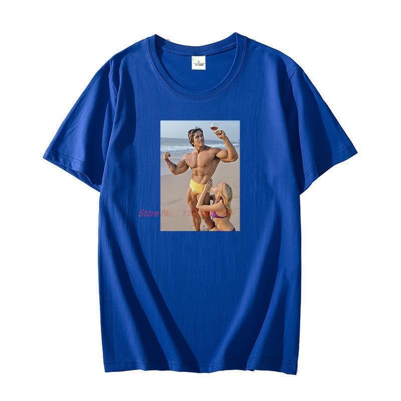Classic Cotton T Shirt For Unisex Arnold Schwarzenegger Olympia Bodybuilding Graphic T Shirts Oversized T Shirts Unisexs Clothing