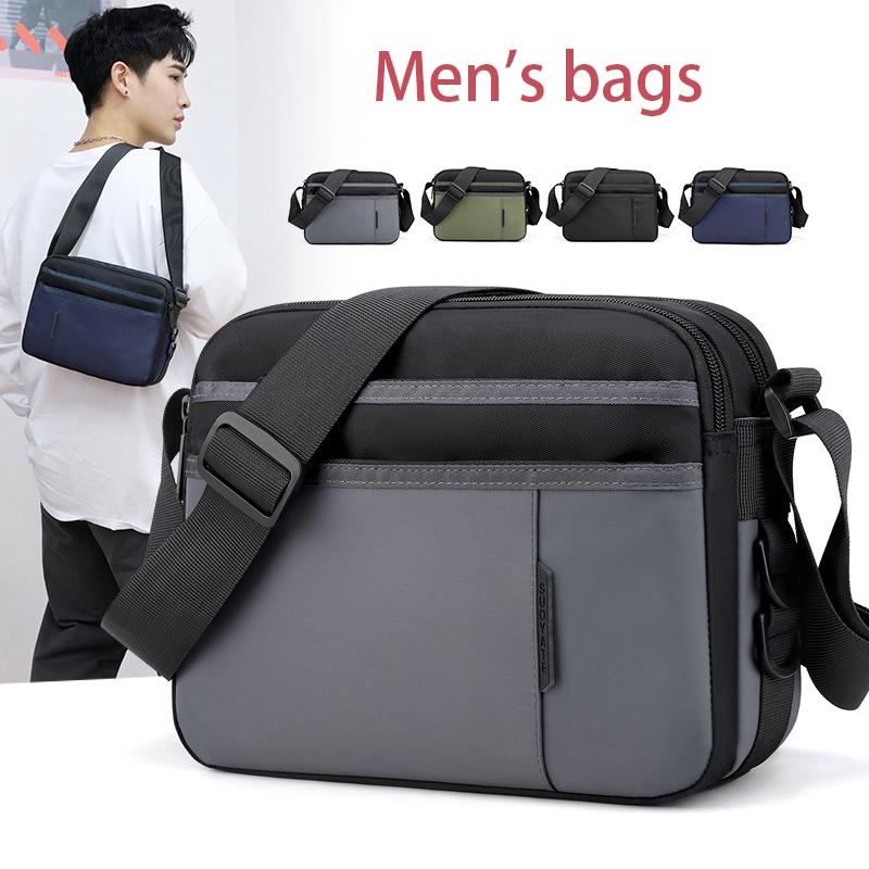 Lightweight Oxford Messenger Bag Travel 