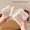 10A Antibacterial Women's Mid-Waist Floral Cotton Panties - Breathable, Skin-Friendly, Comfortable Korean Style Hip-Lifting Design