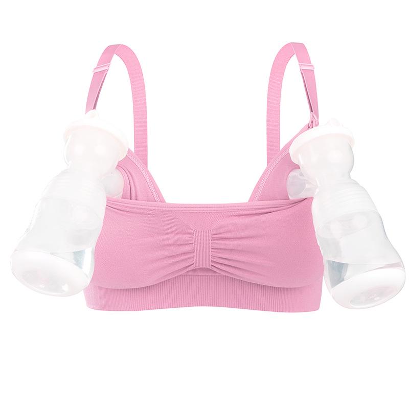 Hands-Free Wire-Free Nursing & Pumping Bra for Pregnant Women