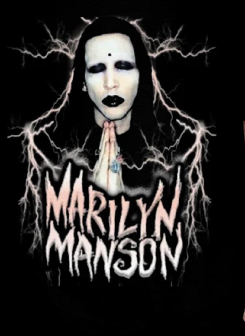 VTG marilyn manson 90s T-shirt Unisex Cotton S-5XL M
