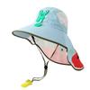 Summer Kids Sun Hat With Large Brim And Breathable Uv Protection For Beach And Outdoor Activities