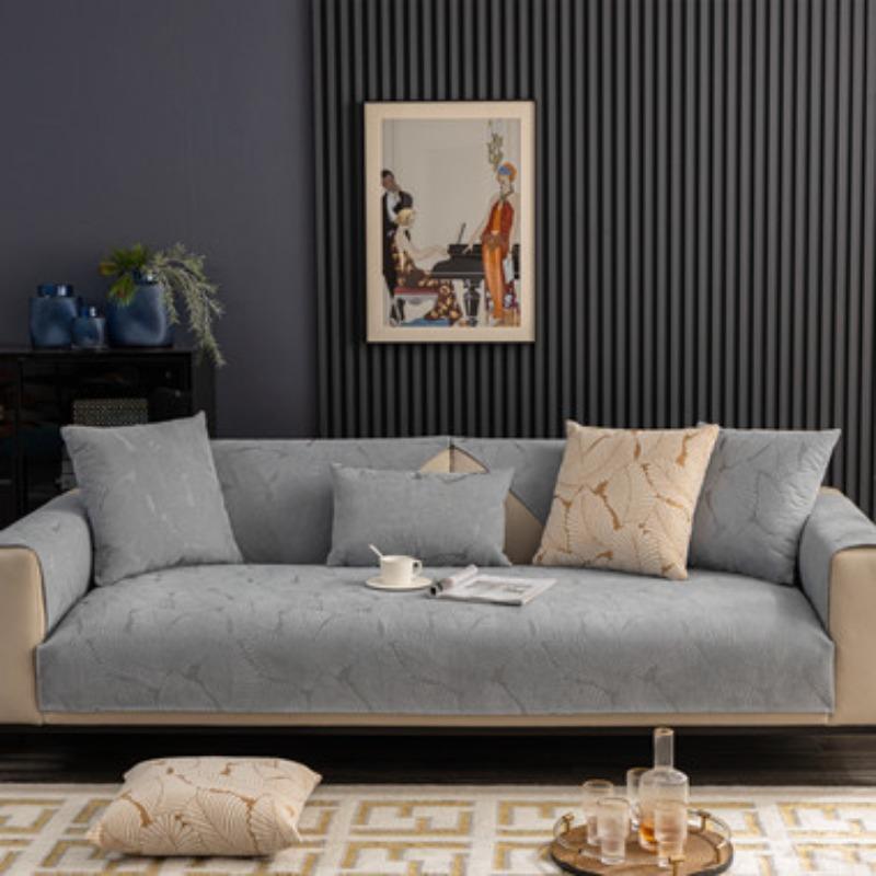 

Чехол для диванной подушки Four Seasons Chenille Banana Leaf, современный, простой, противоскользящий 70*70