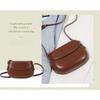 Pressure Case Bag Saddle Bag Women's Small Square Bag Solid Color Mobile Phone Bag Crossbody Bag
