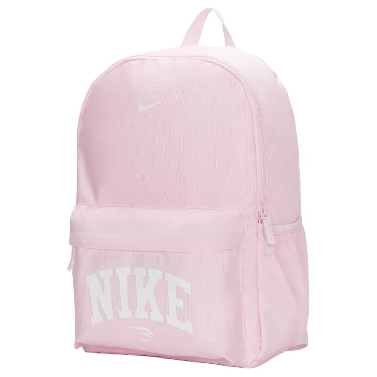Nike 21L Brand Logo Simple Large Capacity Polyester Backpack Medium Unisex backpack Light-Pink N32533091GS-001