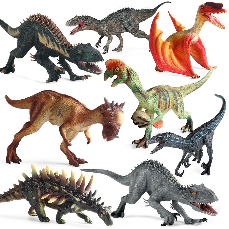 Children's Dinosaur Model Toy Set: Spinosaurus, T-Rex, Oviraptor, Tarbosaurus, Pachycephalosaurus
