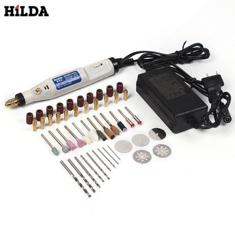 Electric Handheld Grinder & Polisher: Wood Carving, Jade Polishing, Cutting, Engraving Mini Drill