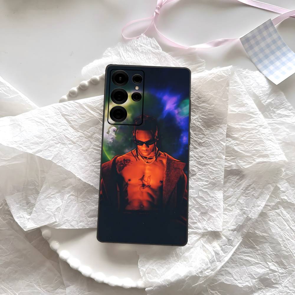 Luxury Travis Scott Cactus Jack Phone Case For Samsung S 24 Fe 25 Ultra Plus 20 Lite 21 30 22 23 24 22 Ultra 5G Fundas