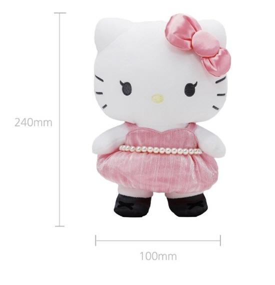 BLACKPINK JISOO X HELLO KITTY Limited Edition Random Plush Keyring | Unopened Random Box K-POP Goods