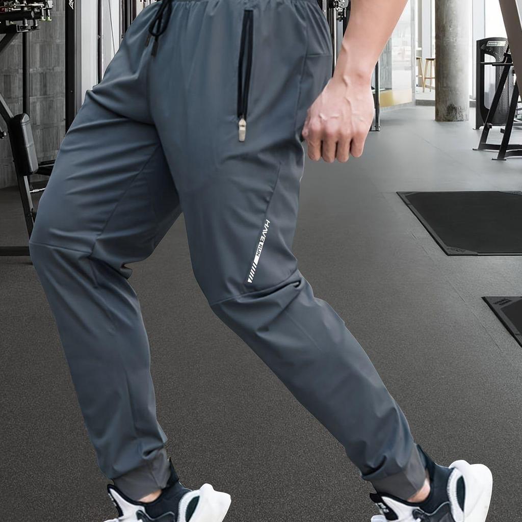 Men's Gym Pants Track Pants Summer Men Clothing Men Fashion Brand Casual Tracksuit for Mens Quick-drying Pants Sweatpants Jogger