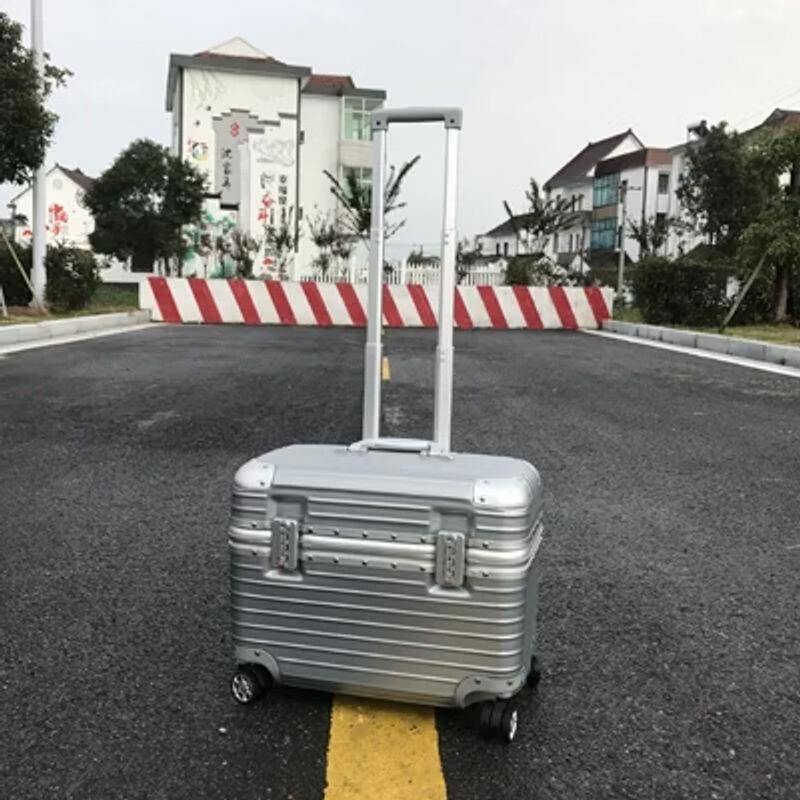 Top-Flip Aluminum Frame Photography Travel Luggage 16 inch