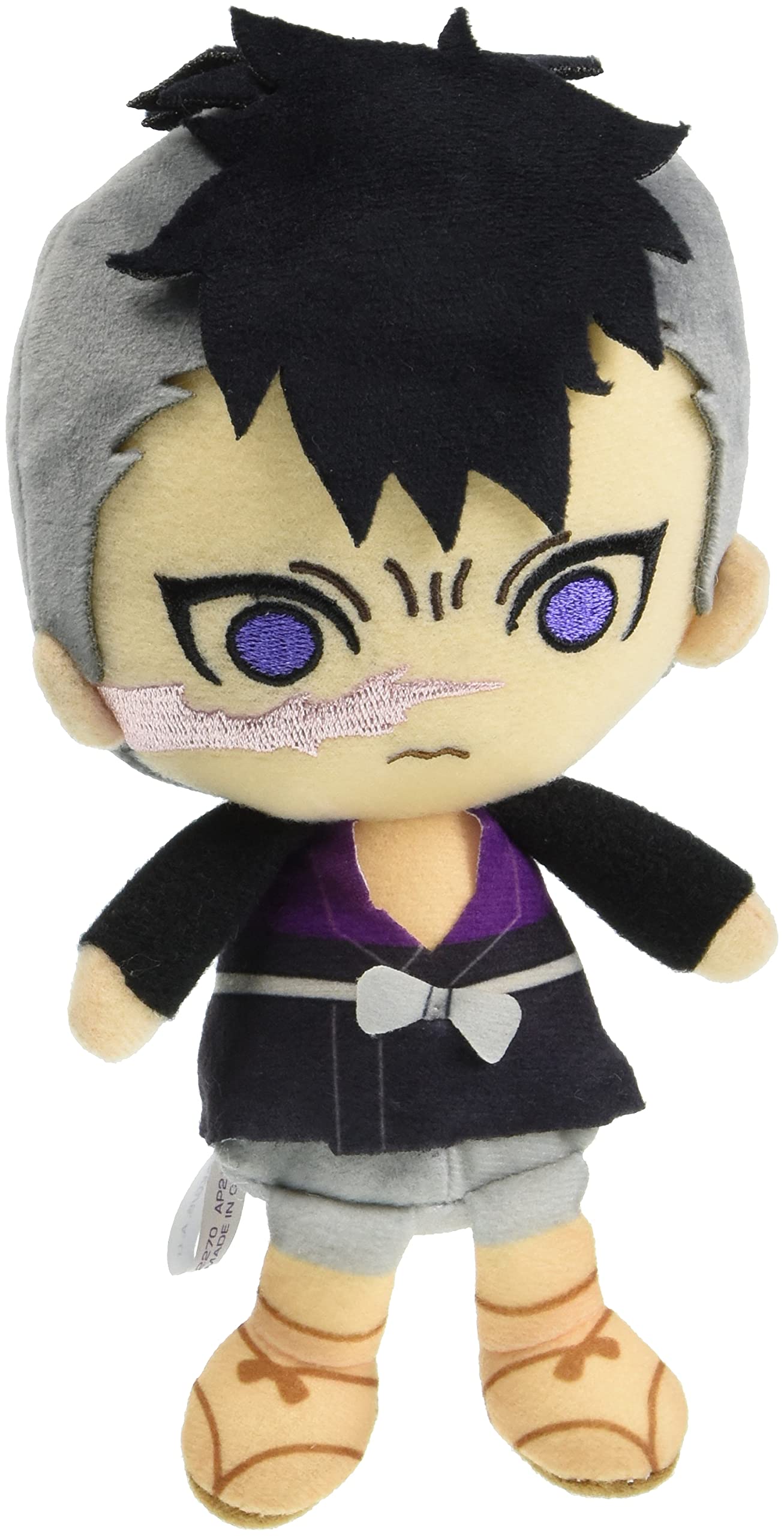 

Плюшевая игрушка BANDAI Demon Kimetsu no Yaiba Genya Chibi, сидящая примерно высотой 15 см, 2270 Slayer