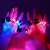 Halloween Kids Adjustable Rings LED Lights For Children's Toys, Halloween Party Gifts Portable Flashing Lights