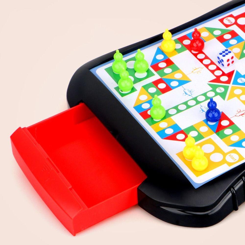 Puzzle Table Games Chess Toys Small Drawer Children's Chinese Chess  Indoor Party