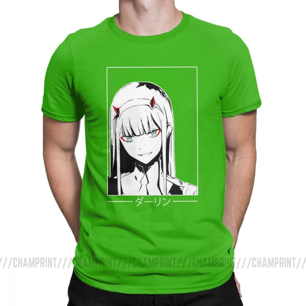 Cool Zero Two T Shirt Darling In The Franxx Movie Koszulka męska 100 bawełna