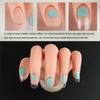 Soft Flexible Nail Practice Hand Practice Mannequin Hands Flexible Realistic Manicure Practice Hand Model for Nail Art for Nail