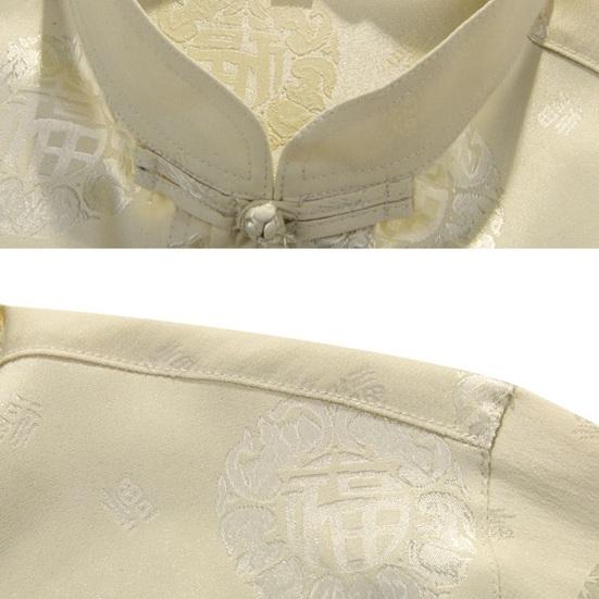 Мужской топ в китайском стиле с воротником-стойкой — фото 8