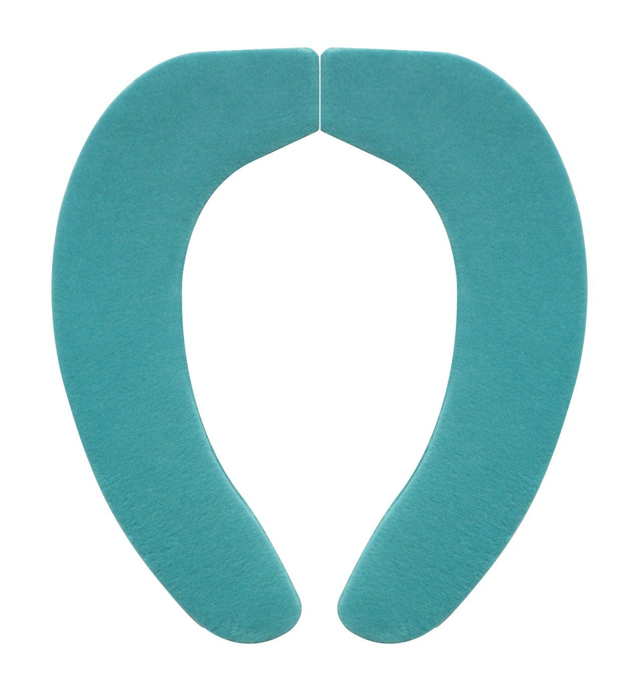 

in Sanko Soft Type Toilet Seat 9mm Emerald Okudake Suction [Made Japan, Deodorizing, Washable] Non-slip, Cover, Green, KF-65