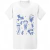 Gildan 5000 Vintage Jellyfish Tattoo Style T-Shirt - Retro Ocean Gift Tee