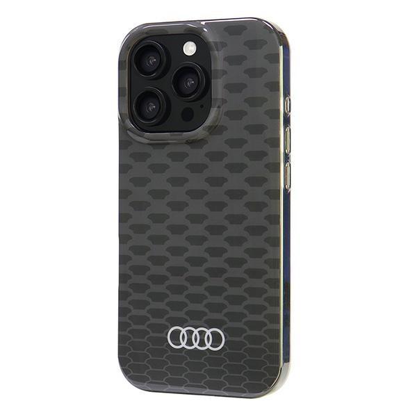 Audi Iml Stitching Pattern Magsafeiphone 16 Pro 6.3 Czarny/Black Hardcase Au-Imlmip16P-Q5/D3-Bk