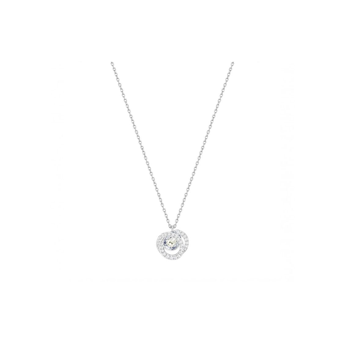 Swarovski Generation Pear-Shaped Crystal Spiral Necklace Women necklace 5289028 Box+Shopping Bag
