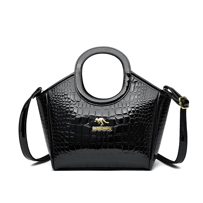 Luxury Designer Purses And Handbags Patent Leather Crossbody Bags For Women Brand Ladies Shoulder Bags New Casual Small Tote Sac