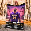Legends Never Die Flannel Blanket Soft All-Season Throw, Design for Camping, Car Travel, Hiking Sofa, Bed, Office Perfect Gift for Parties