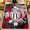 Flannel BlanketMonaco FC Warm Soft Throw Blanket for Indoor Sofa Bed Living Room Use
