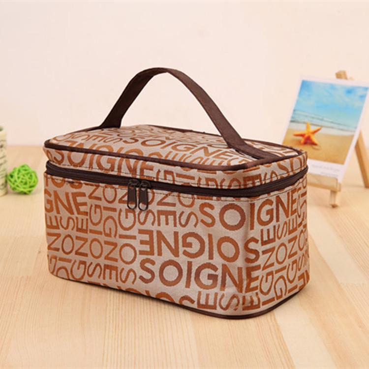Sac de Voyage Maquillage et Articles de Toilette Mode Femme - Sac Fourre-tout Organisateur Grande Capacité