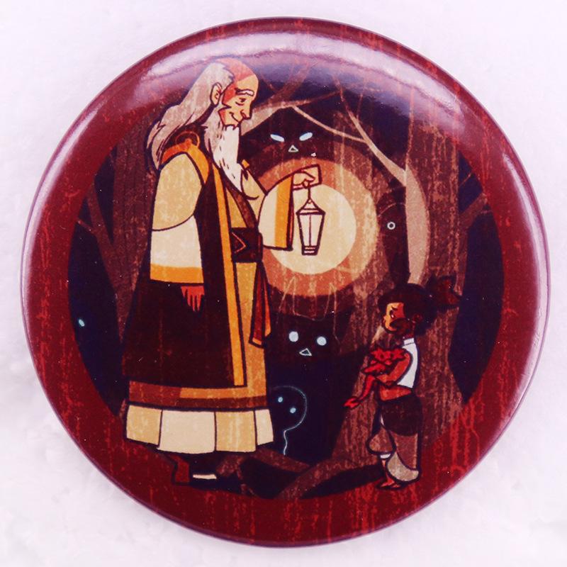 Uncle Eilo Tinplate Badge Brooch